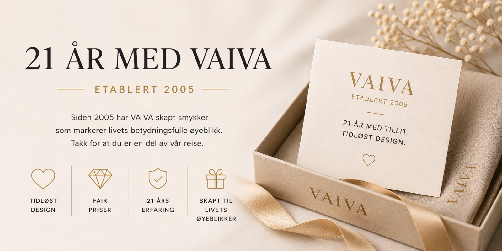 21 år med VAIVA – etablert 2005