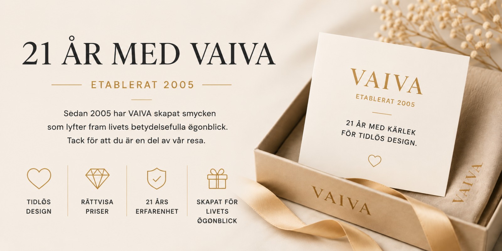 21 år med VAIVA – etableret 2005